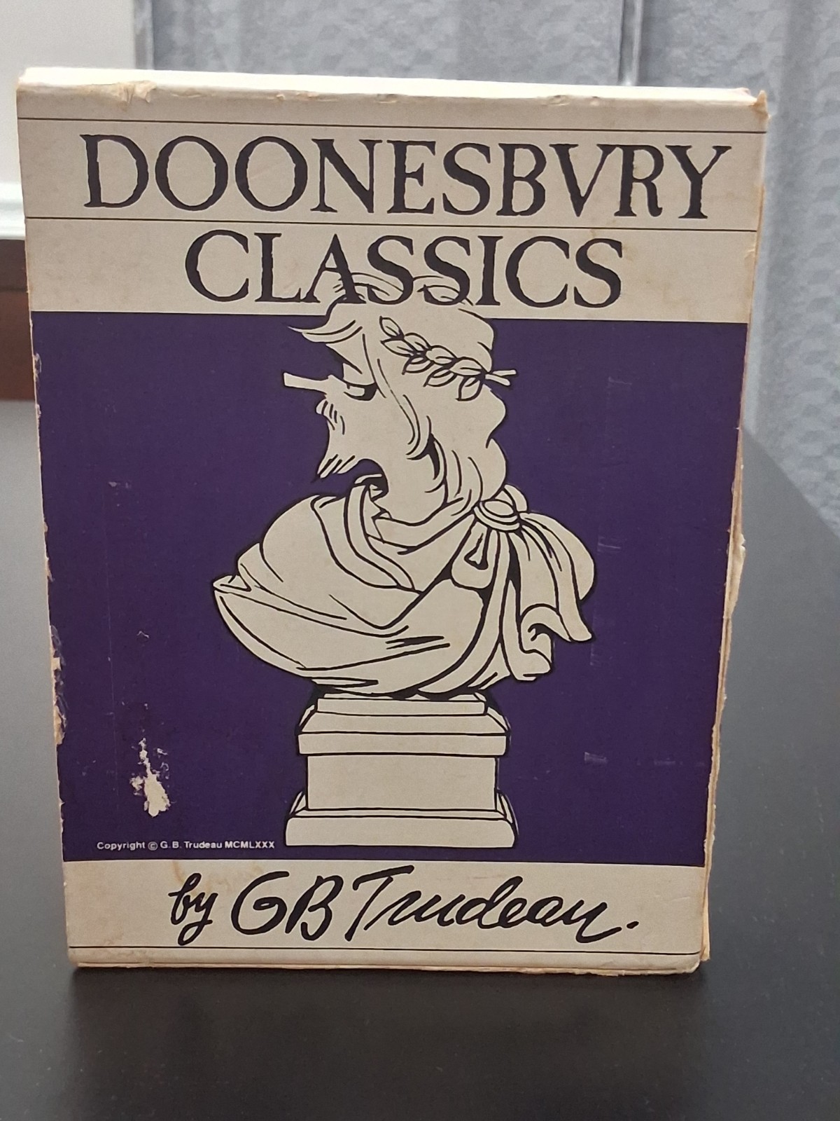 1980 Doonesbury Classics 4 Volume Book Set by G.B.Trudeau