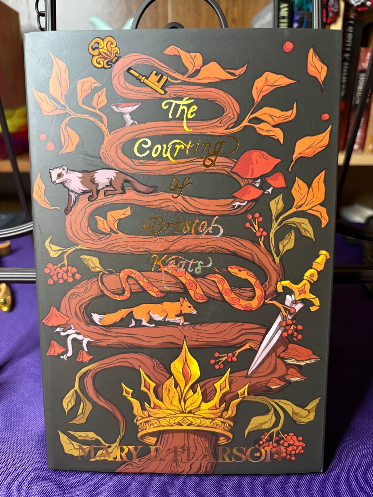 Bookish Box Luxe Edition The Courting of Bristol Keats by Mary E. Pearson