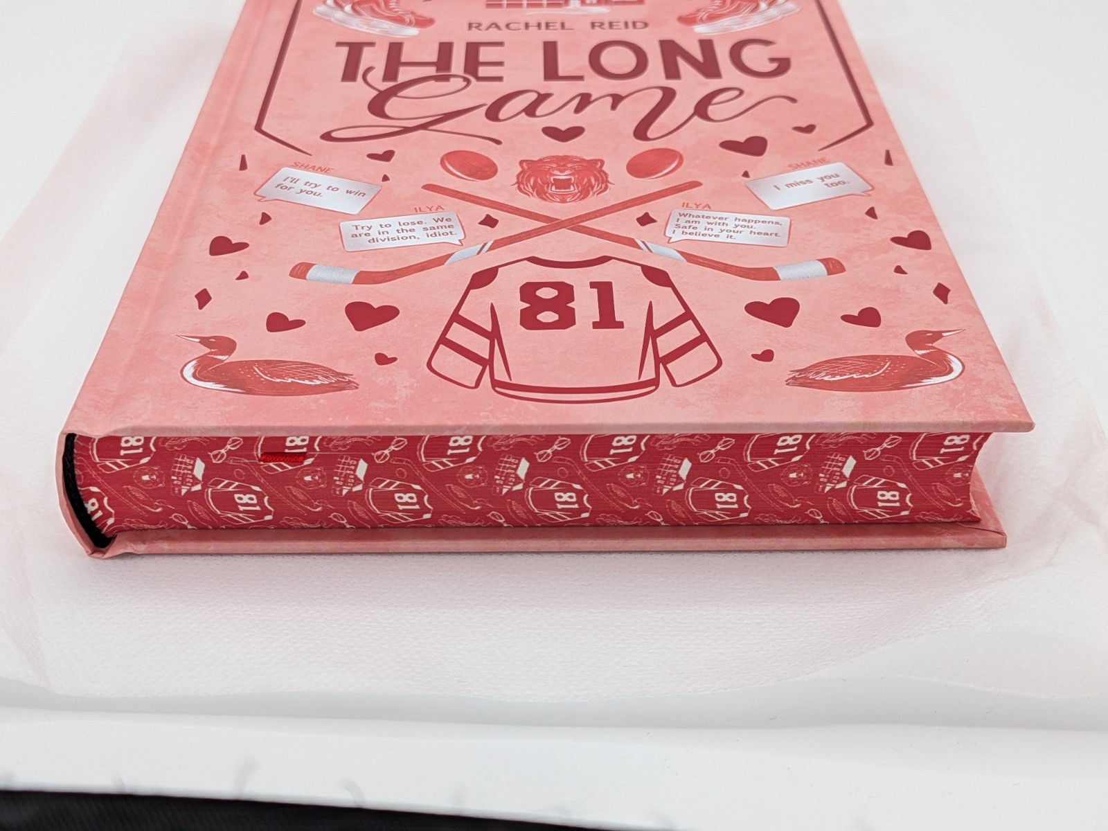 SIGNED Rachel Reid Heated Rivalry & The Long Game Mahogany Mail Limited Edition