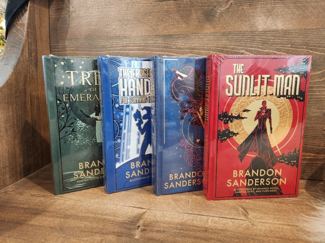 Brandon Sanderson: YUMI AND THE NIGHTMARE TRESS FRUGAL WIZARD SUNLIT MAN BUNDLE