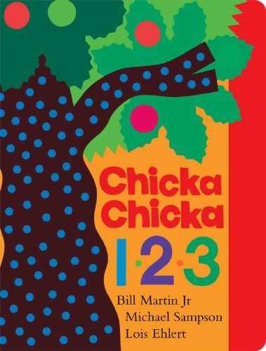 Chicka Chicka 1, 2, 3 – Board book, by Martin Jr. Bill; Sampson – Very Good x