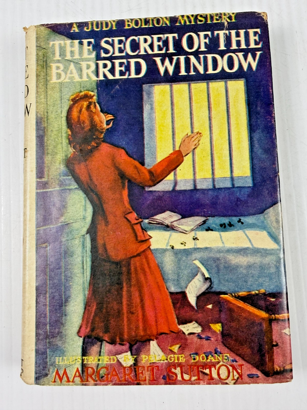 The Secret of the Barred Window Margaret Sutton 1943 Judy Bolton Hardcover DJ