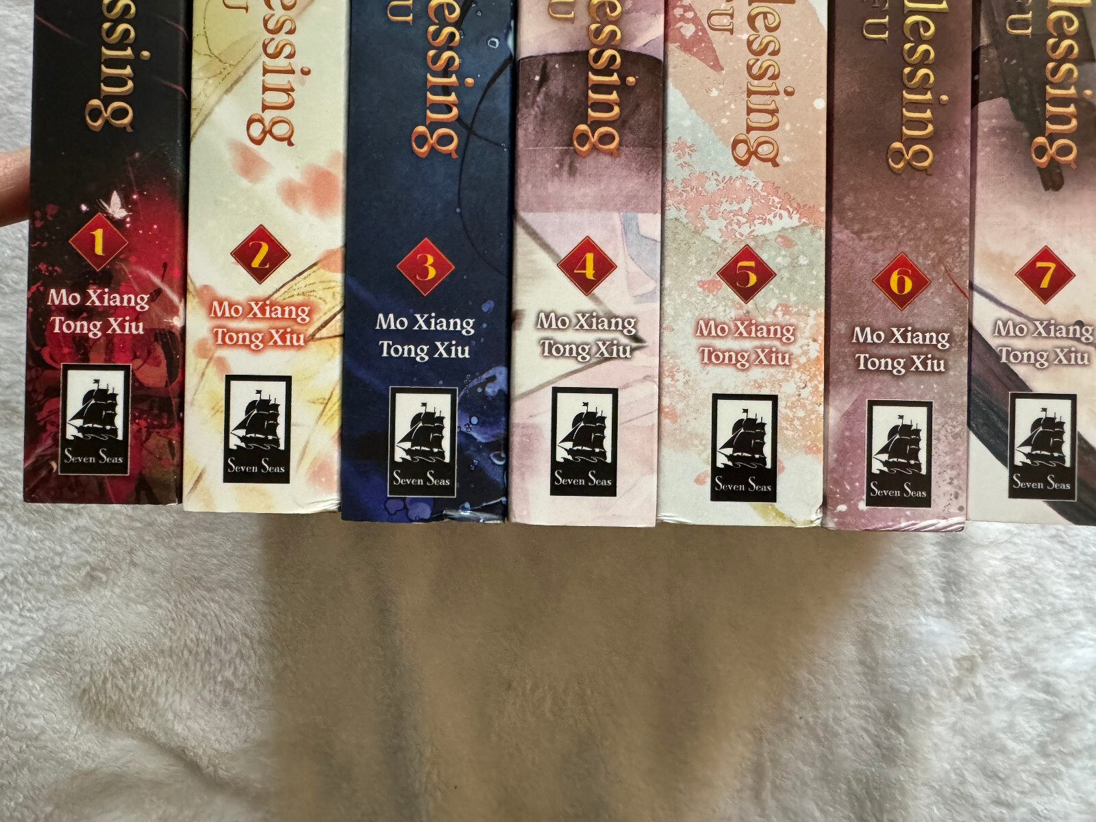 DANMEI LOT Heaven Official’s Blessing Vol 1-8 by Mo Xiang Tong Xiu (Paperback)