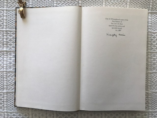 You Can’t Do Both by Kingsley Amis Limited edition Signed 1994