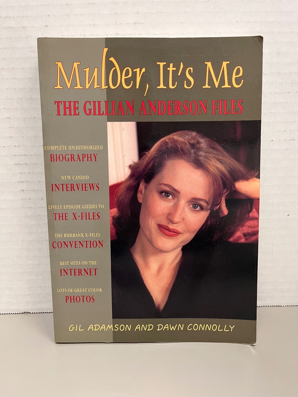 Mulder, It’s Me Gillian Anderson X-Files Biography 1997 Ecw Press Paperback