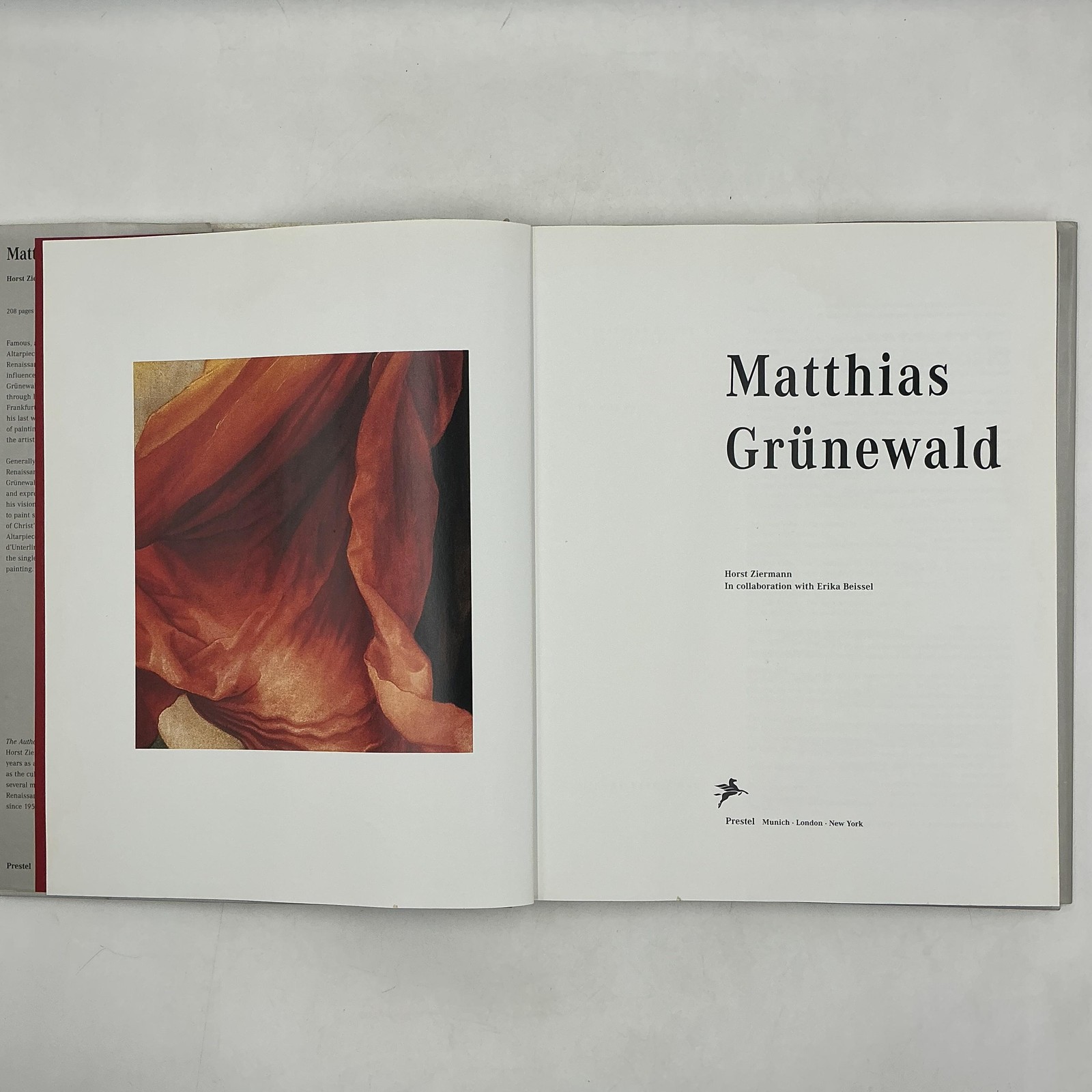 Matthias Grünewald Horst Ziermann Erika Billeter Red HC DJ 2001 Prestel Germany