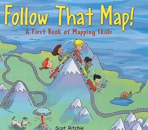 Follow That Map!: A First Book of Mapping Skills – Hardcover – GOOD