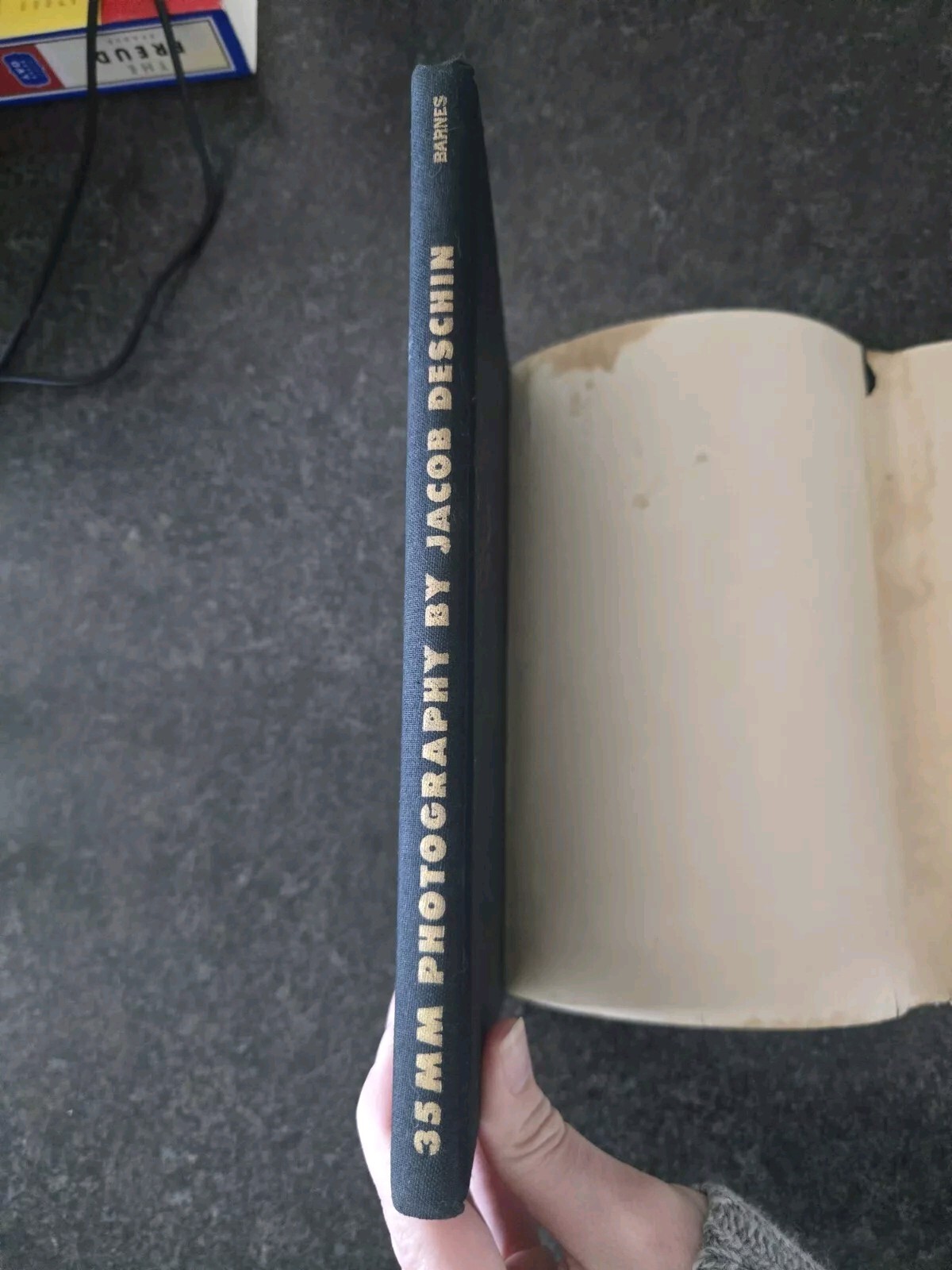 35mm Photography Hardback By Jacob Deschin Vintage Film Camera 1959 Vg Hc Gd Dj