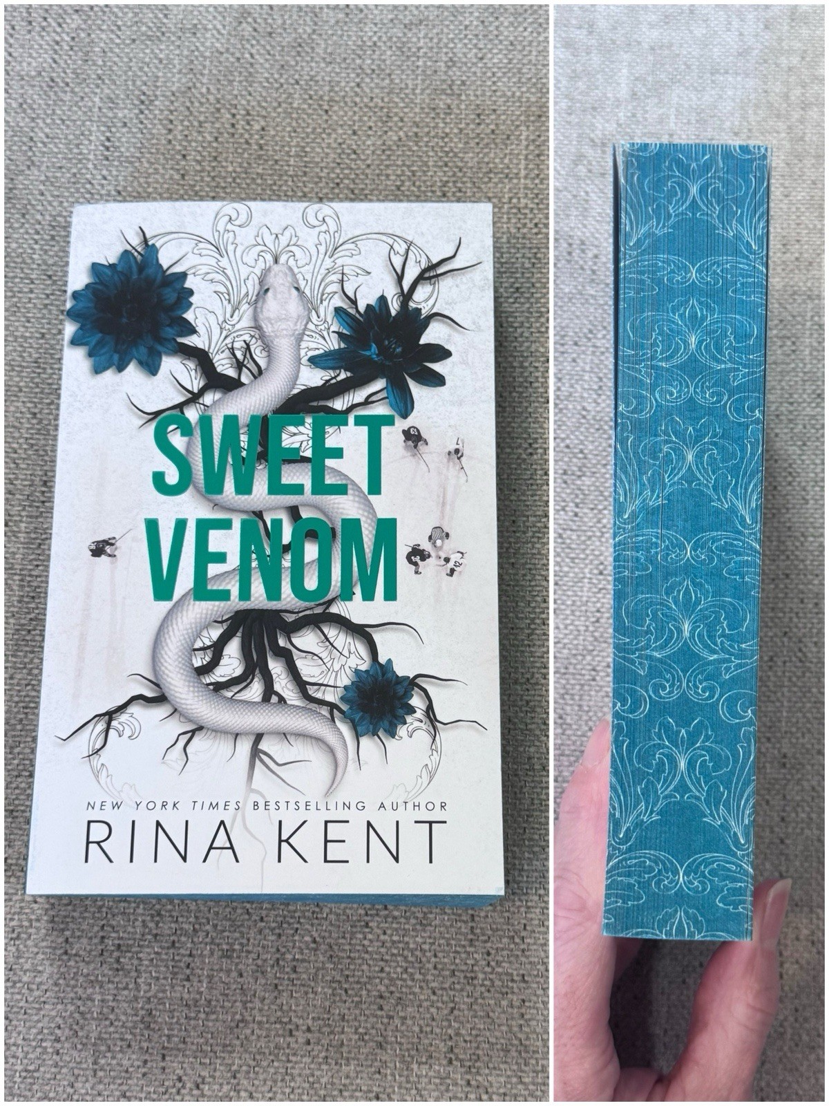 Sweet Venom By Rina Kent Deluxe Edition Sprayed Edge Character Art Vipers Series