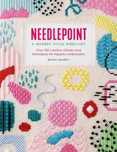 Needlepoint: A Modern Stitch Directory: – Paperback, by Homent Emma – Very Good