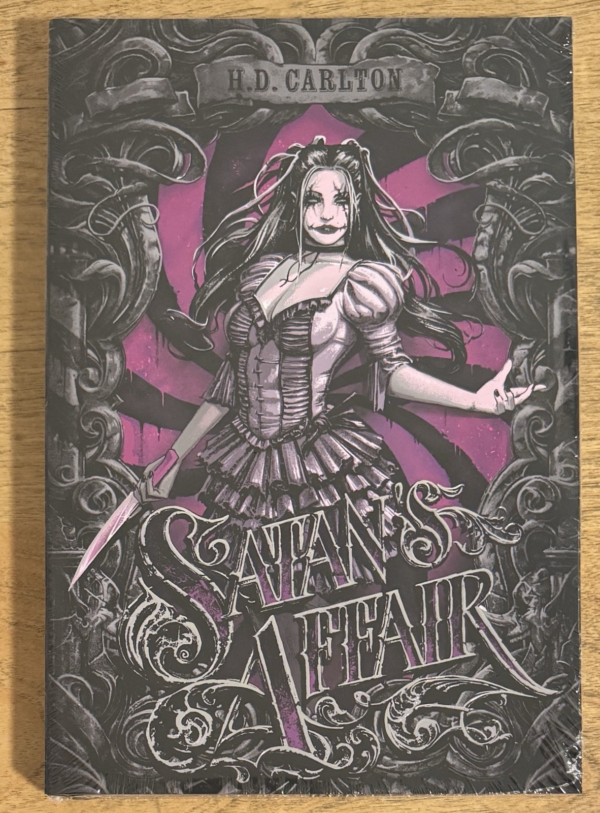 SIGNED Mystic Box – HD Carlton – Where’s Molly and Satan’s Affair – Book NEW
