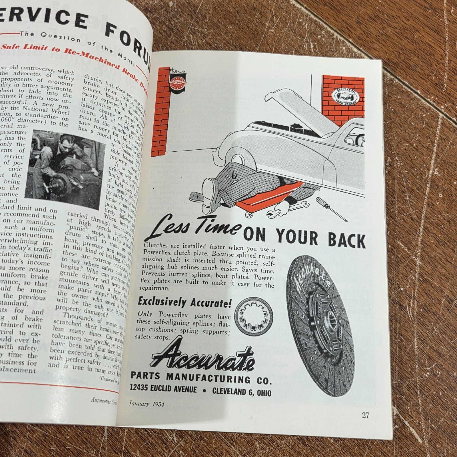 Automotive Service Digest Paperback Mixed Authors 1954