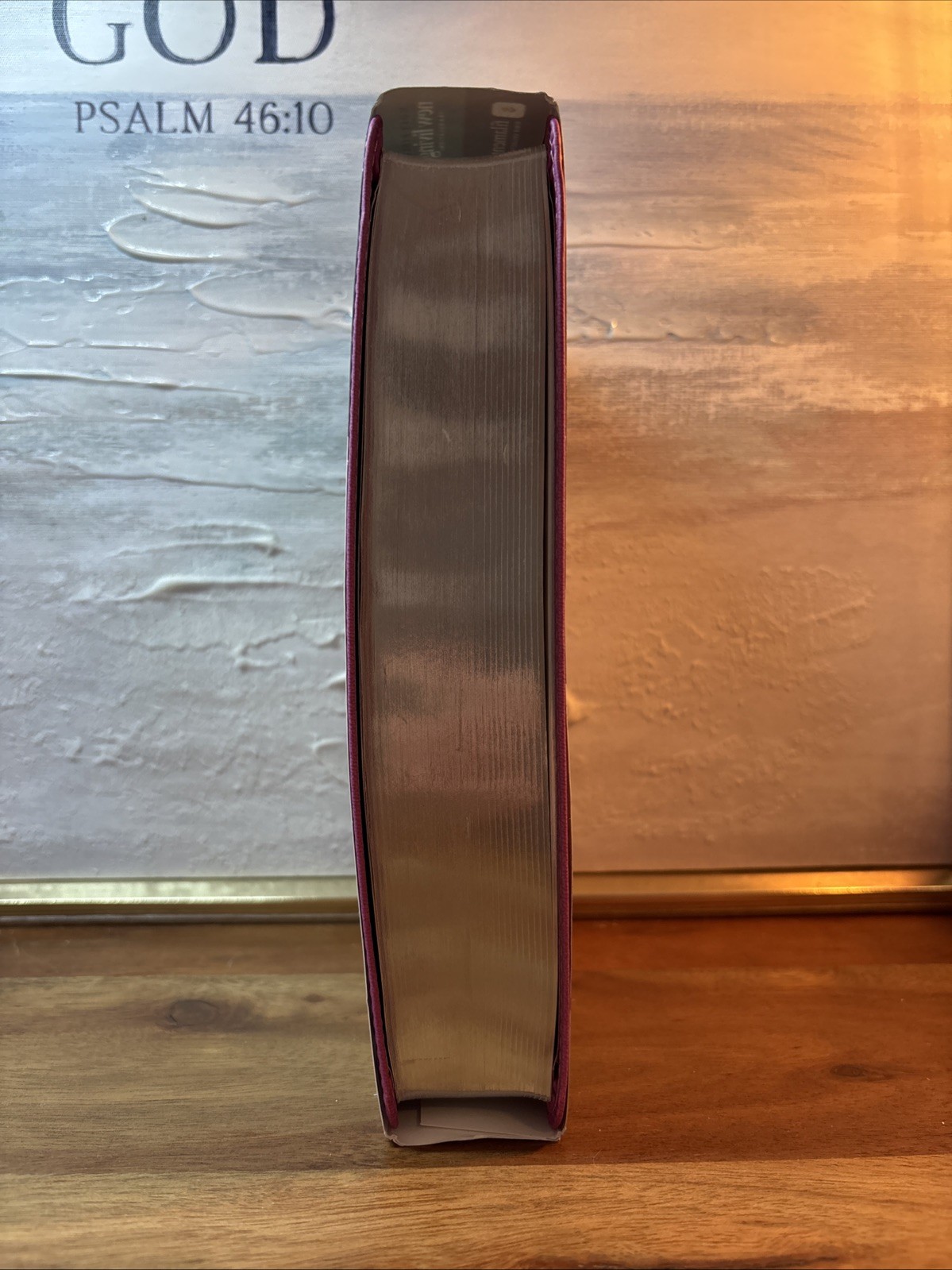 NLT Giant Print Bible, Filament Enabled LeatherLike, Peony Pink