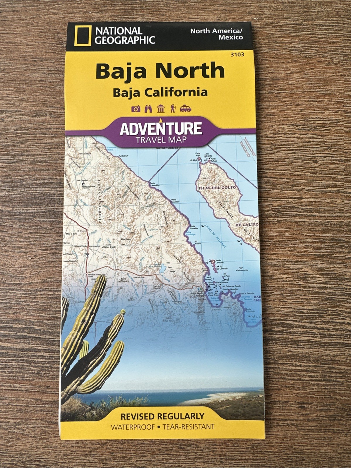 Baja North: Baja California Map (Mexico) : Adventure Maps by Nat Geo Nat Geo…