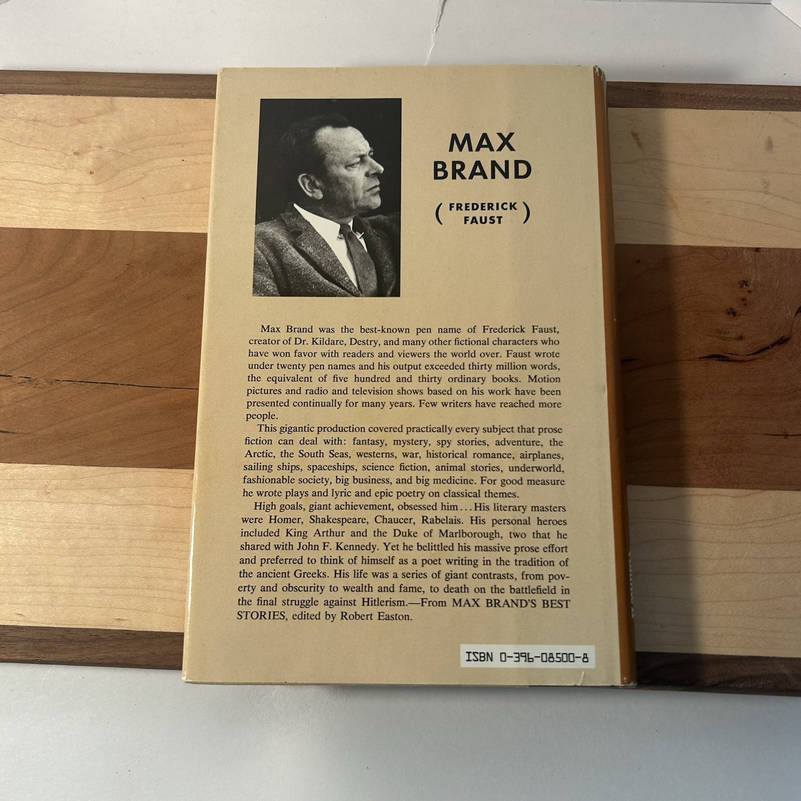 Max Brand’s Best Western Stories Vol II ~ William F. Nolan, Ed. HC 1985
