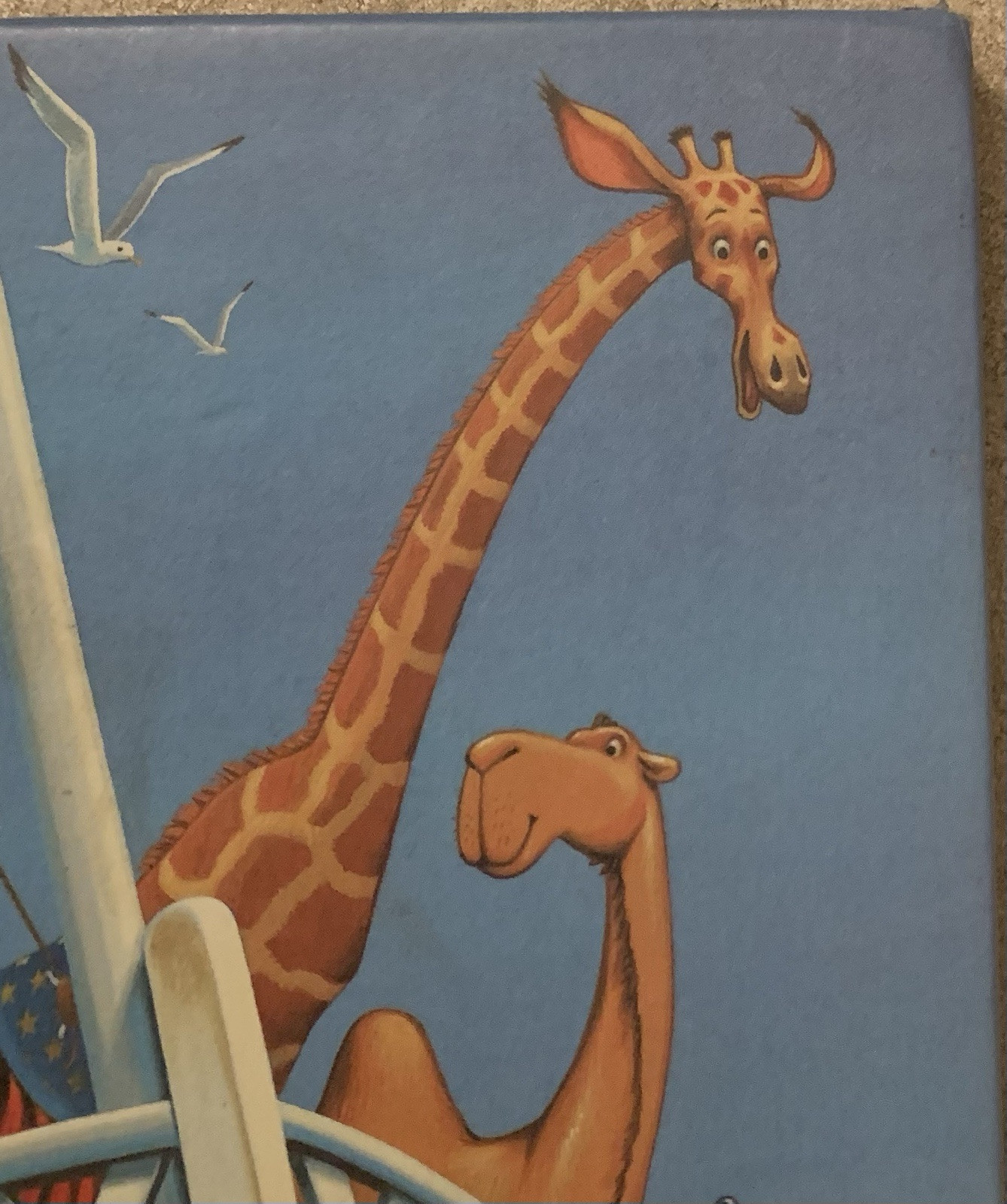 The Circus Ship By Chris Van Dusen 2015 Hardback Book Children’s ACCEPTABLE 1st!