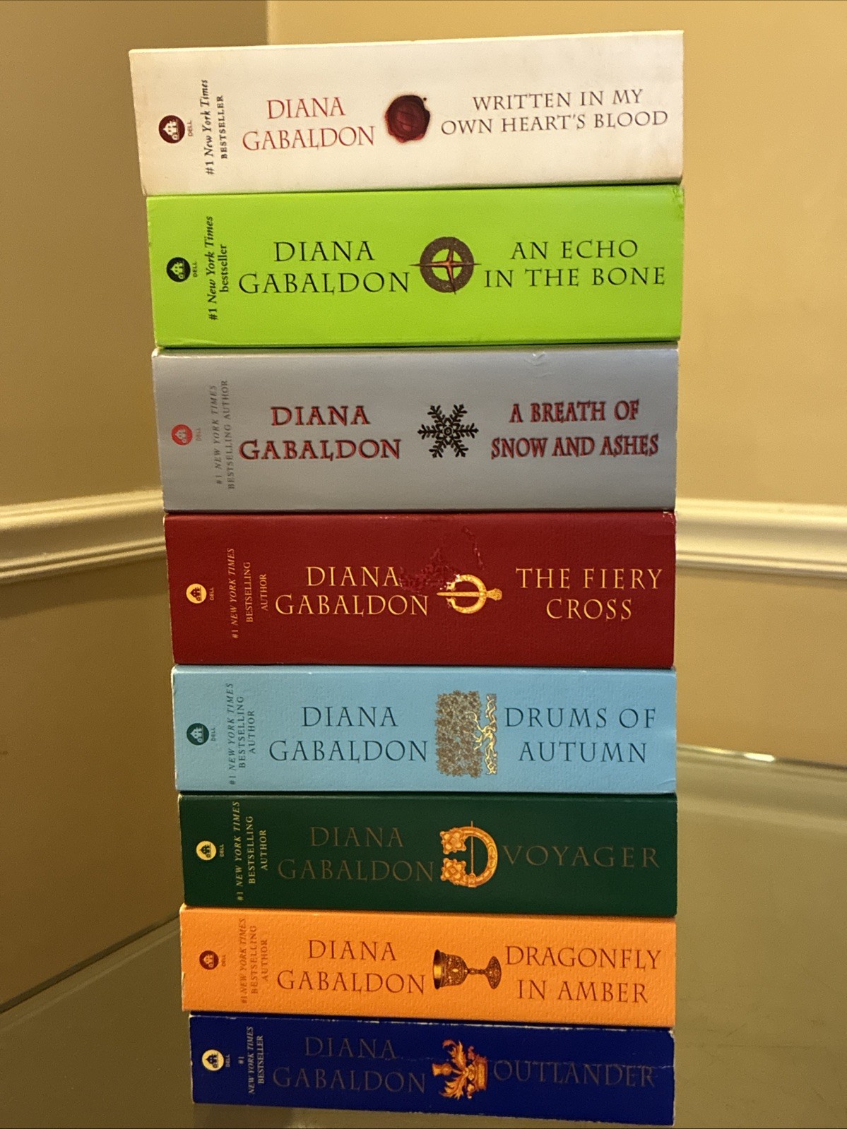 Diana Gabaldon Outlander Complete Series 1,2,3,4,5,6,7,8 *NICE*SET In Order 1-8