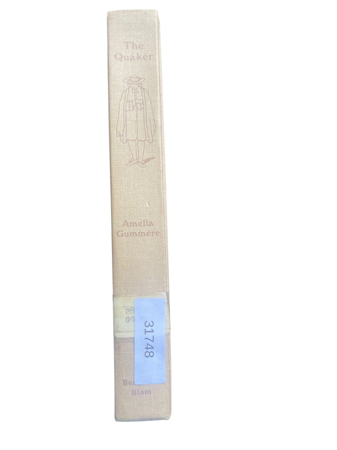 The Quaker Amelia Mott Gummere 1968 Reissue Costume Study Benjamin Blom