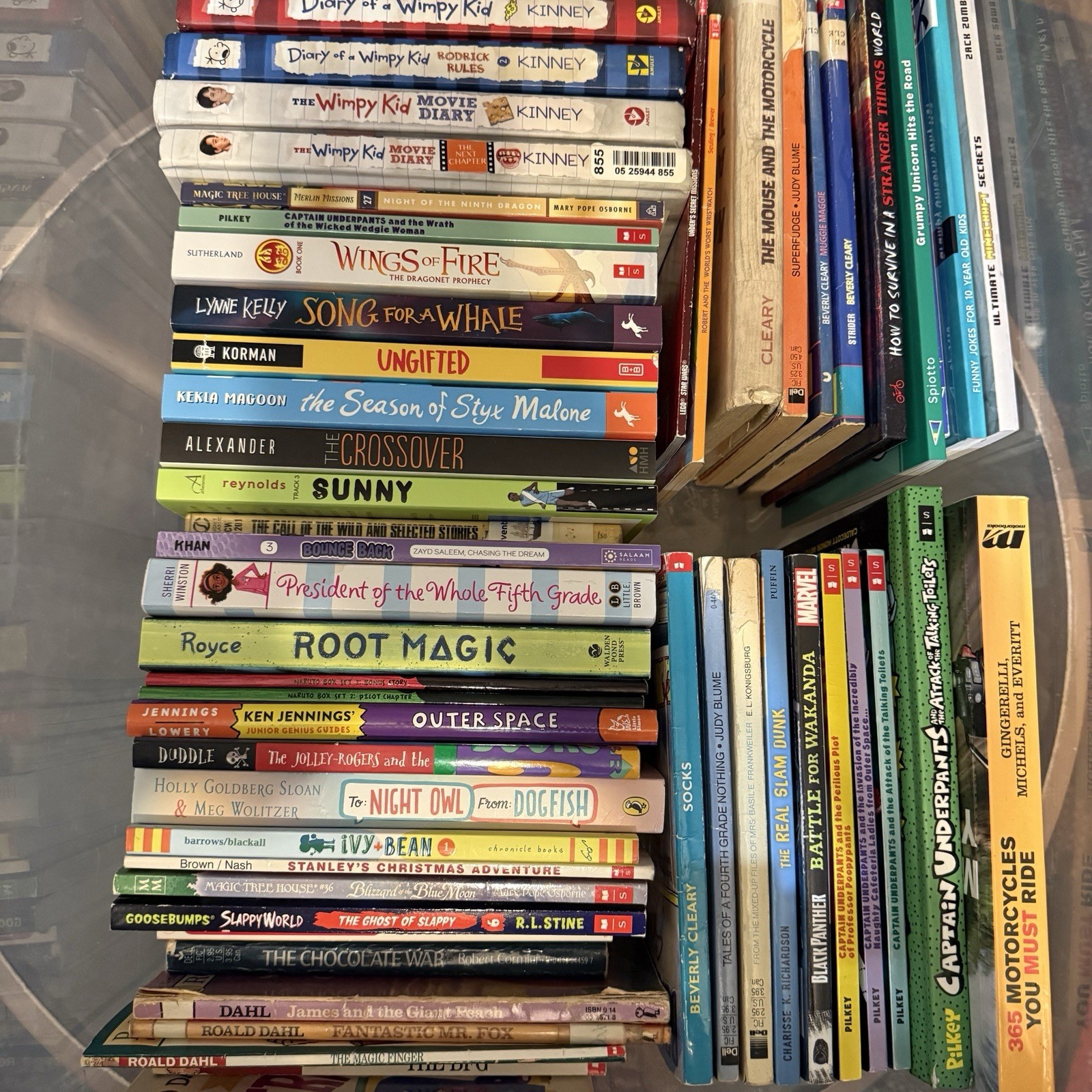 Huge Bulk Lot of 70+ Children’s Kids Chapter Books New and Vintage 5th-8th