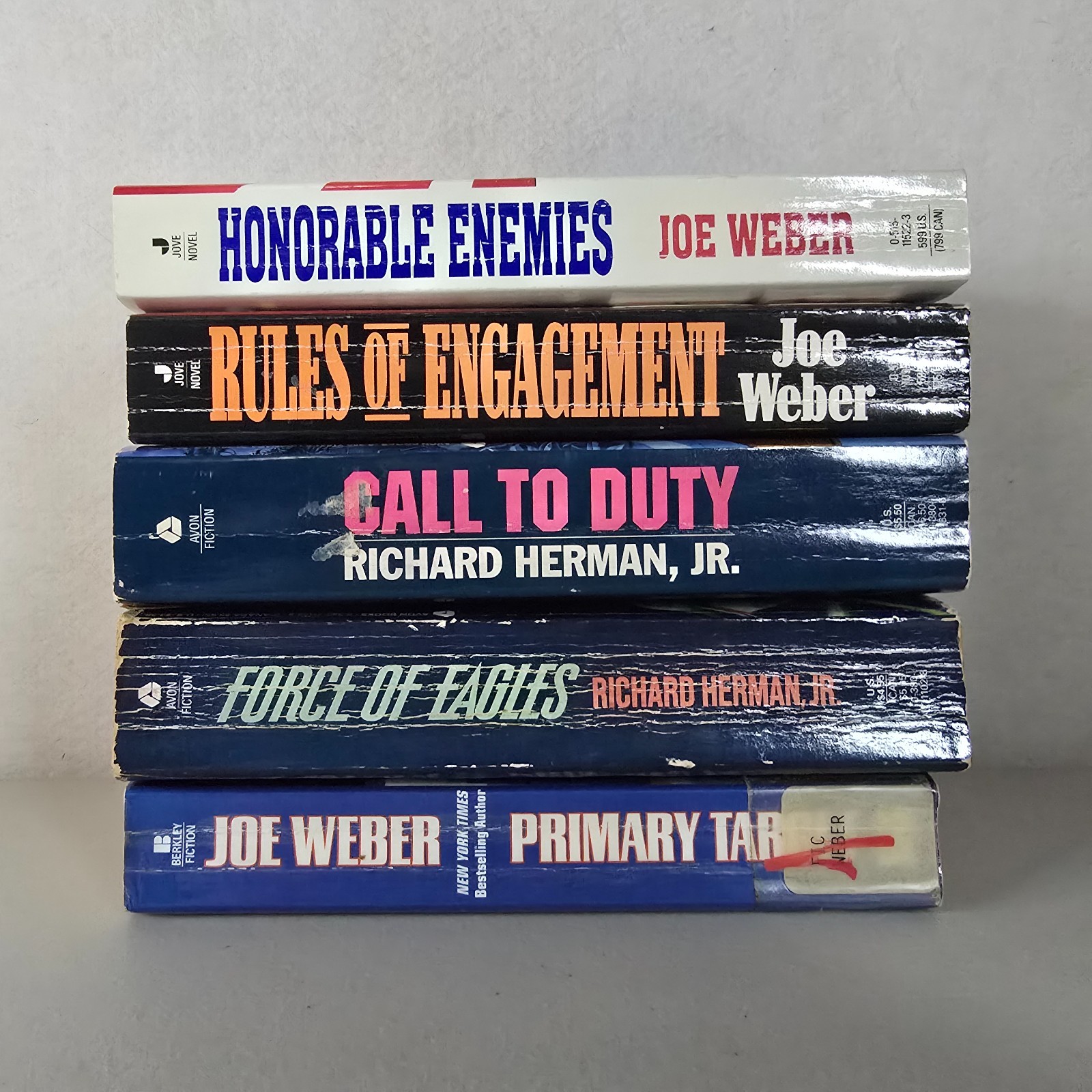 5 Military Action Thriller Books War Aviation Combat Suspense Fiction