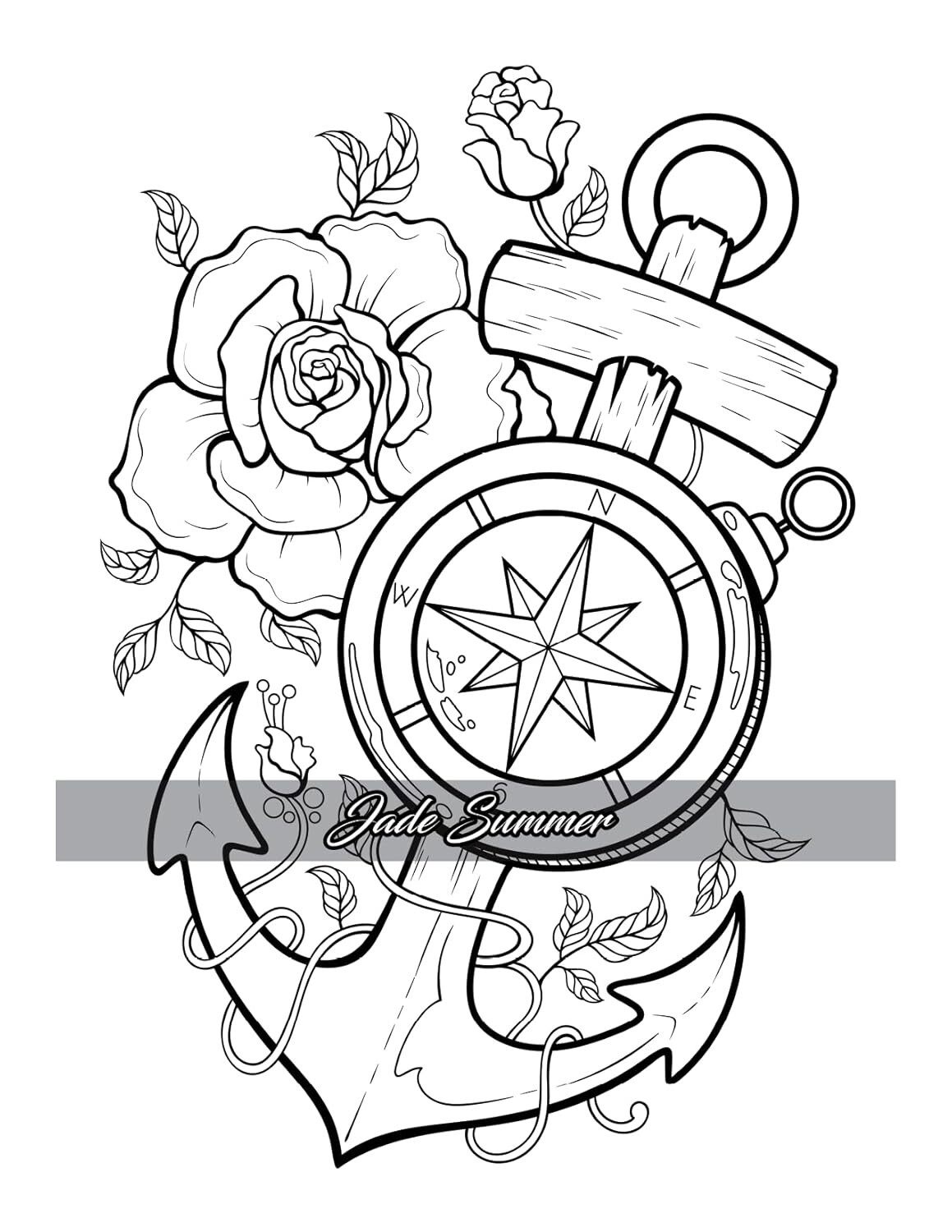 100 Tattoos: Tattoo Coloring Book for Adults with Incredible Designs of…