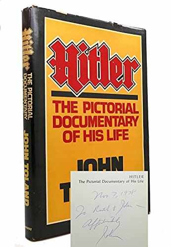 Hitler: The Pictorial Documentary of – Hardcover, by Toland John – Acceptable j