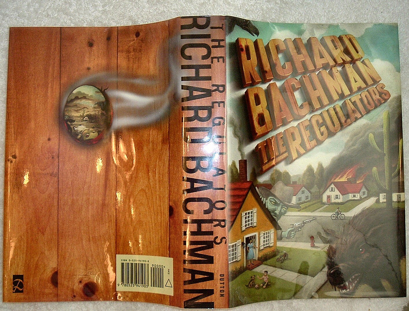 THE REGULATORS by Richard Bachman/Stephen King Dutton Signed First Edition 1996