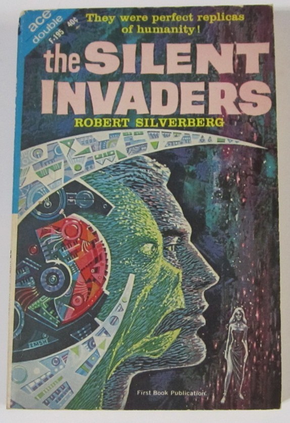 ACE DOUBLE F195 Robert Silverberg The Silent Invaders / Temple Battle on Venus
