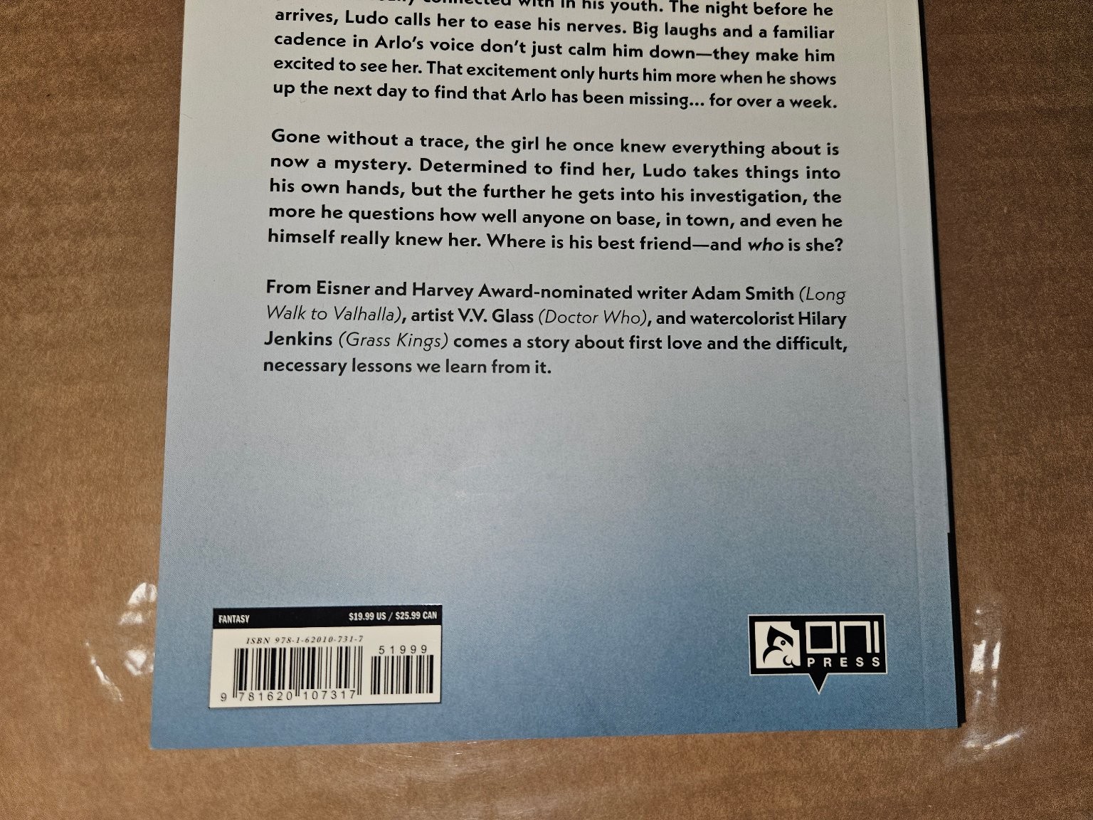 At The End Of Your Tether Graphic Novel Oni Press Adam Smith