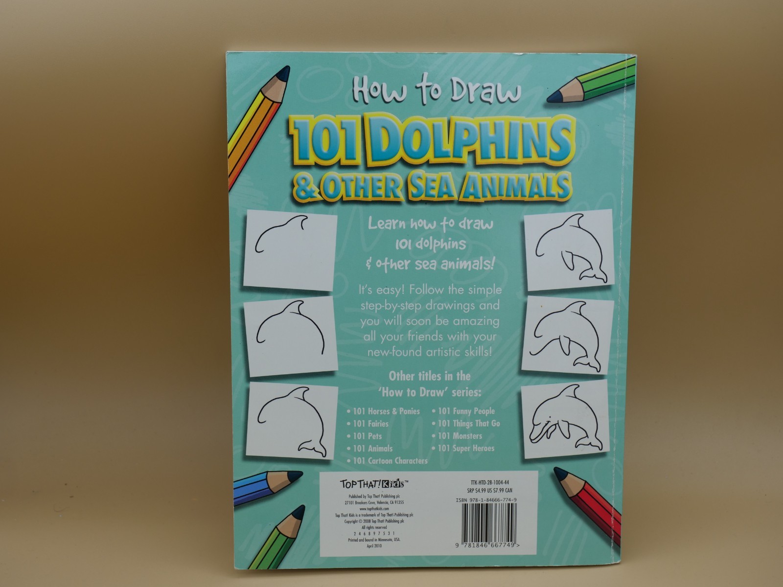 How to Draw 101 Dolphins by Dan Green Top That!