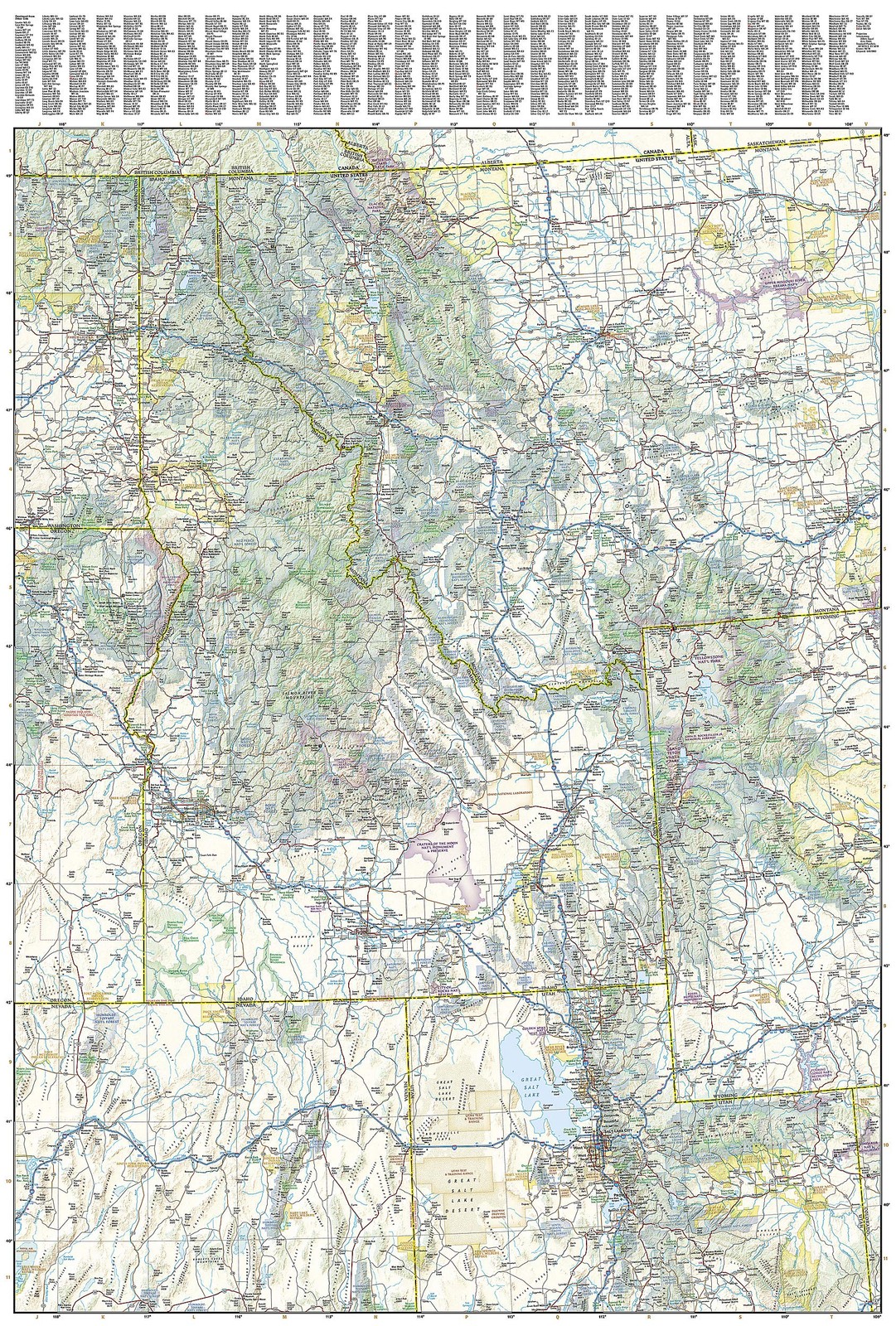 United States, Pacific Northwest Map (National Geographic Adventure Map,…