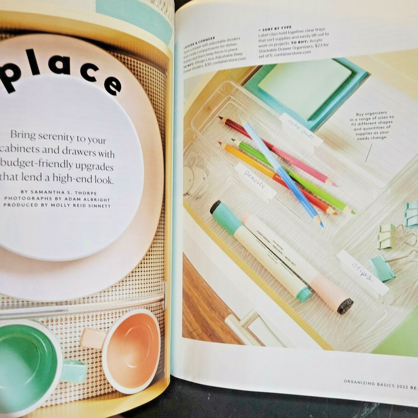 ORGANIZING BASICS – Declutter Now! A Real SimpleSpecial Publication Expert Tips