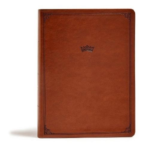 Tony Evans CSB Tony Evans Study Bible, British Tan L (Leather Bound) (UK IMPORT)