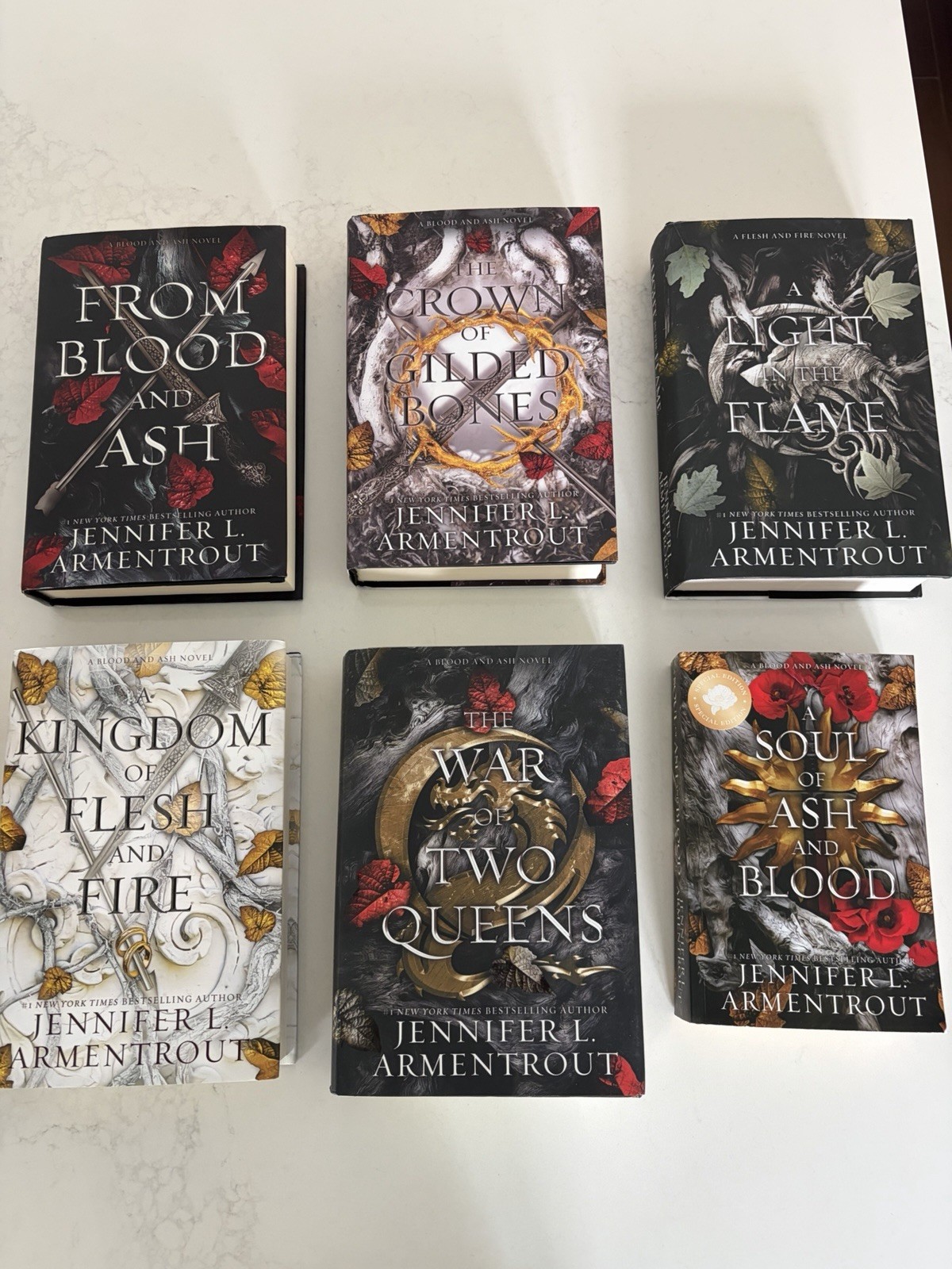 Jennifer L. Armentrout – From Blood And Ash And Flesh And Fire Series – 6 Books