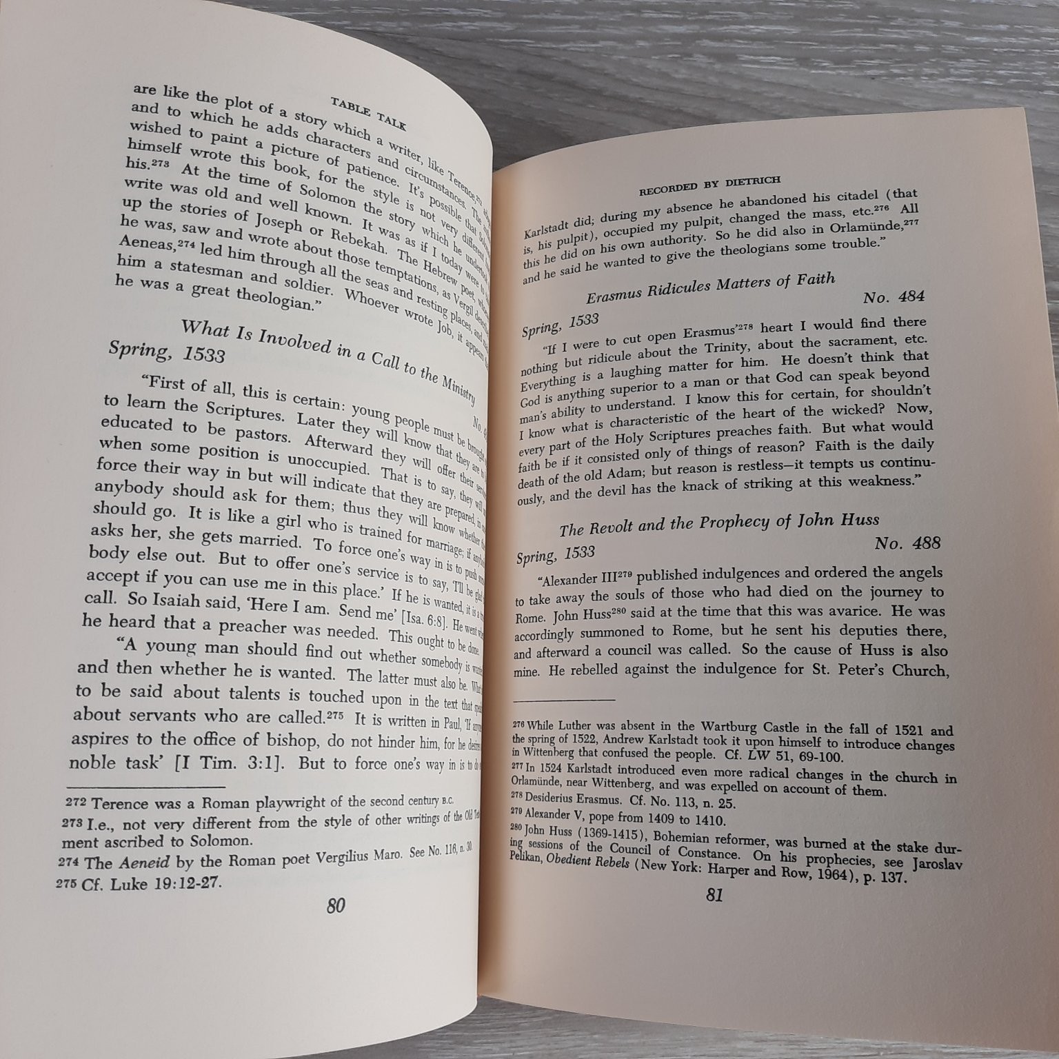 Luther’s Works Table Talk Martin Luther 1967 American Edition Vol 54 Fortress
