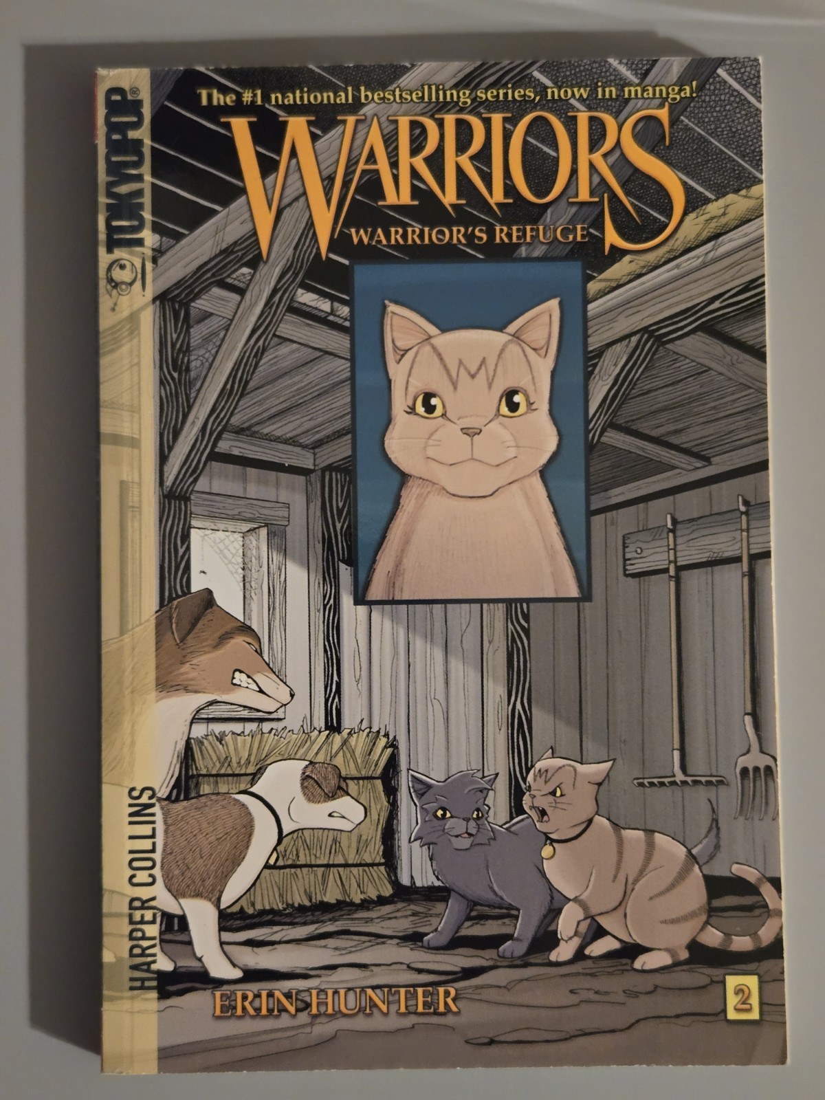 Warrior Cats Erin Hunter Graystripe’s Adventure Signed James L Barry Autograph