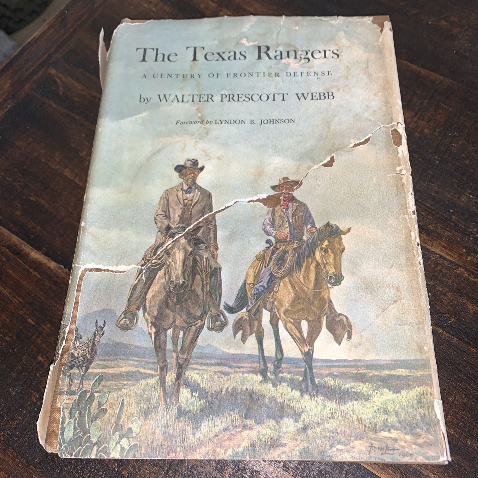 The Texas Rangers ~ Second Edition, 1977 ~ by Walter Prescott Webb ~ HC/DJ