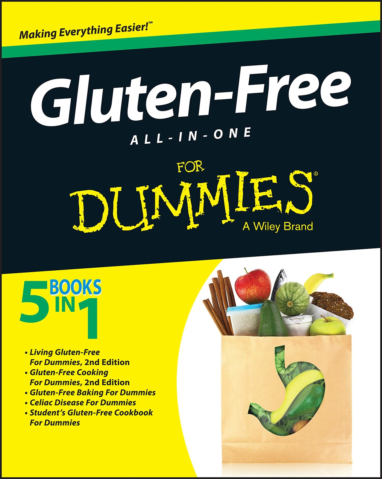 Gluten-Free All-in-One For Dummies – paperback The Experts at Dummies