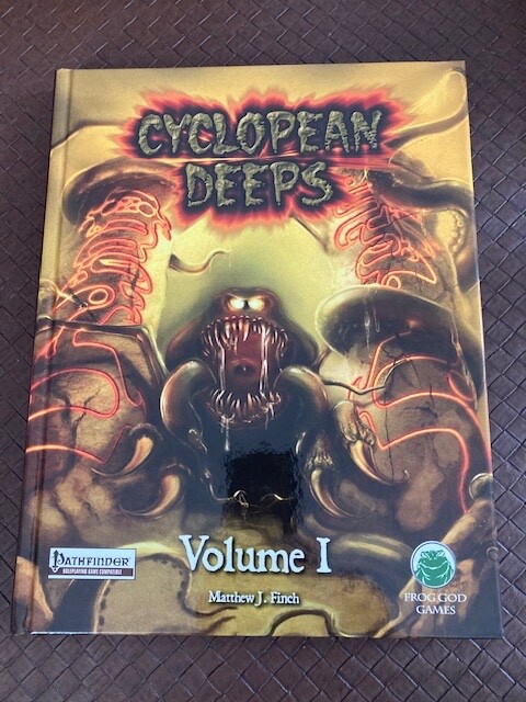 PF Cyclopean Deeps Volumes 1 & 2 by Matthew J. Finch (2014, Hardcover)