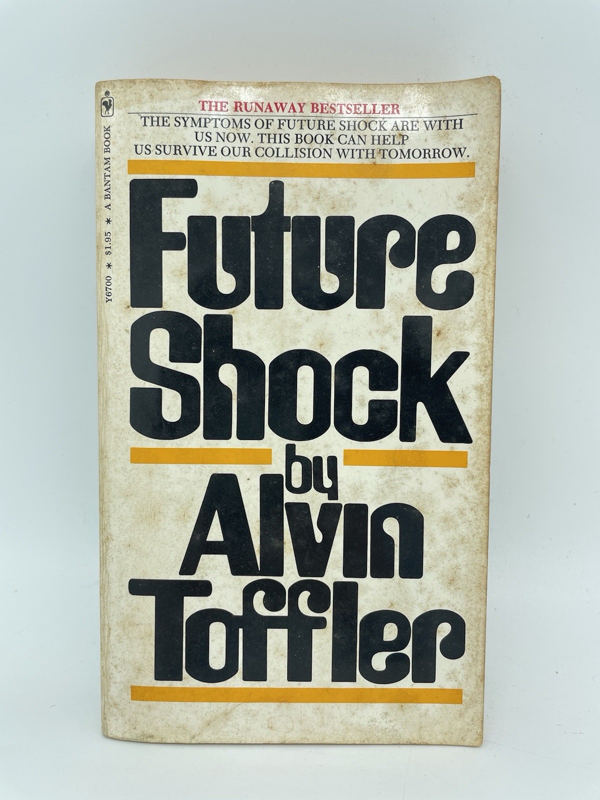 Future Shock Alvin Toffler Bantam Edition 1971 Mass Market Paperbound GUC