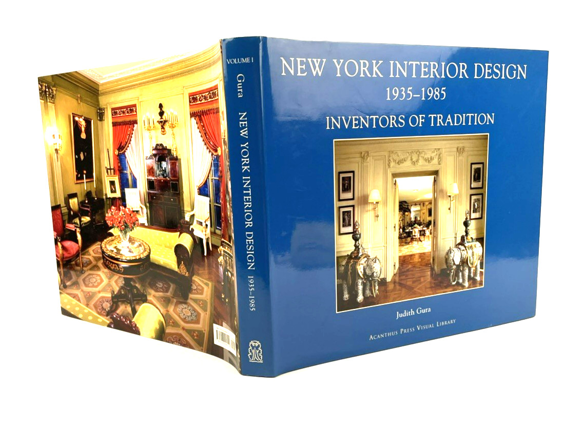 New York Interior Design 1935-1985 Illustrated-Judith Gura-History/Art