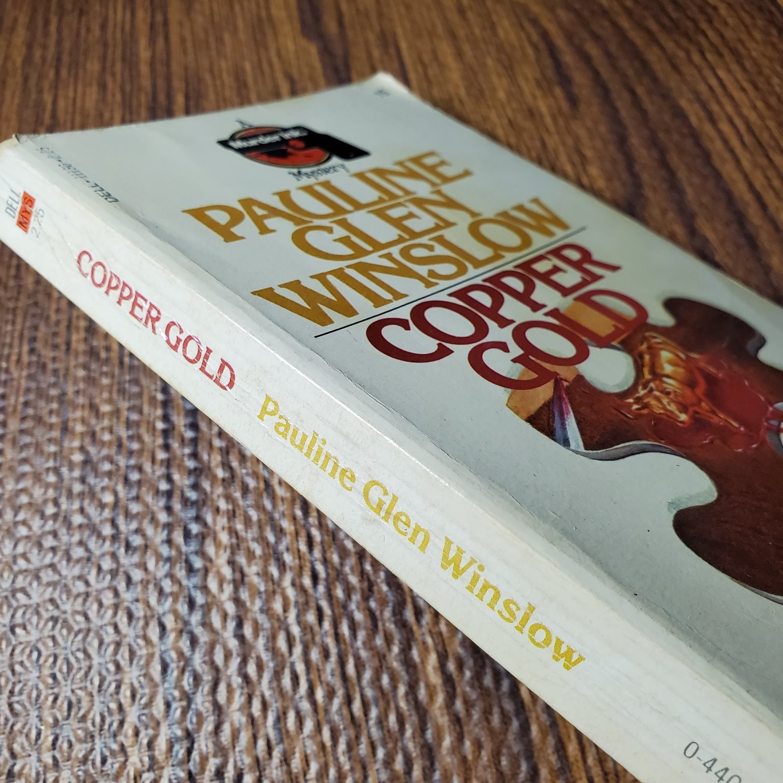 Copper Gold Pauline Glen Winslow 1981 First Dell Printing Mystery