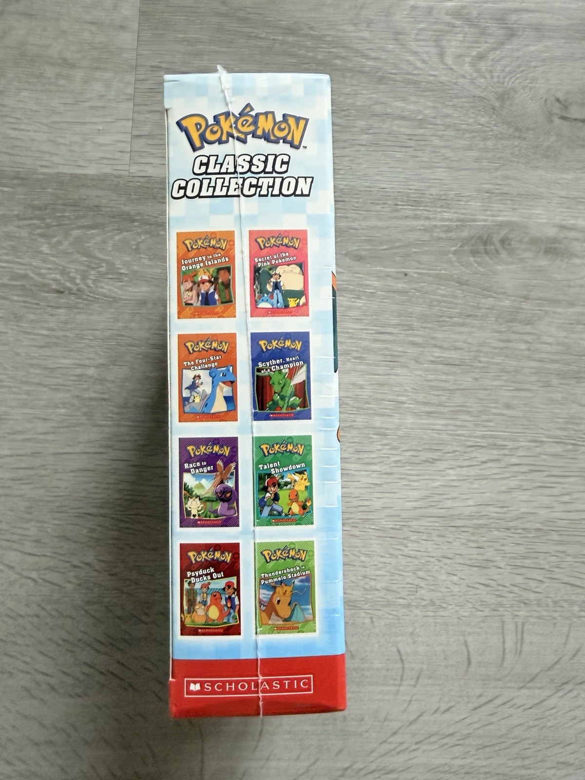 Pokémon Classic Collection Chapter Book Set Of 8 Books & Case by S. E. Heller