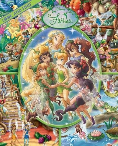 FAIRIES (LOOK AND FIND) (SOFTCOVER) By Art Mawhinney & Disney Storybook Artists