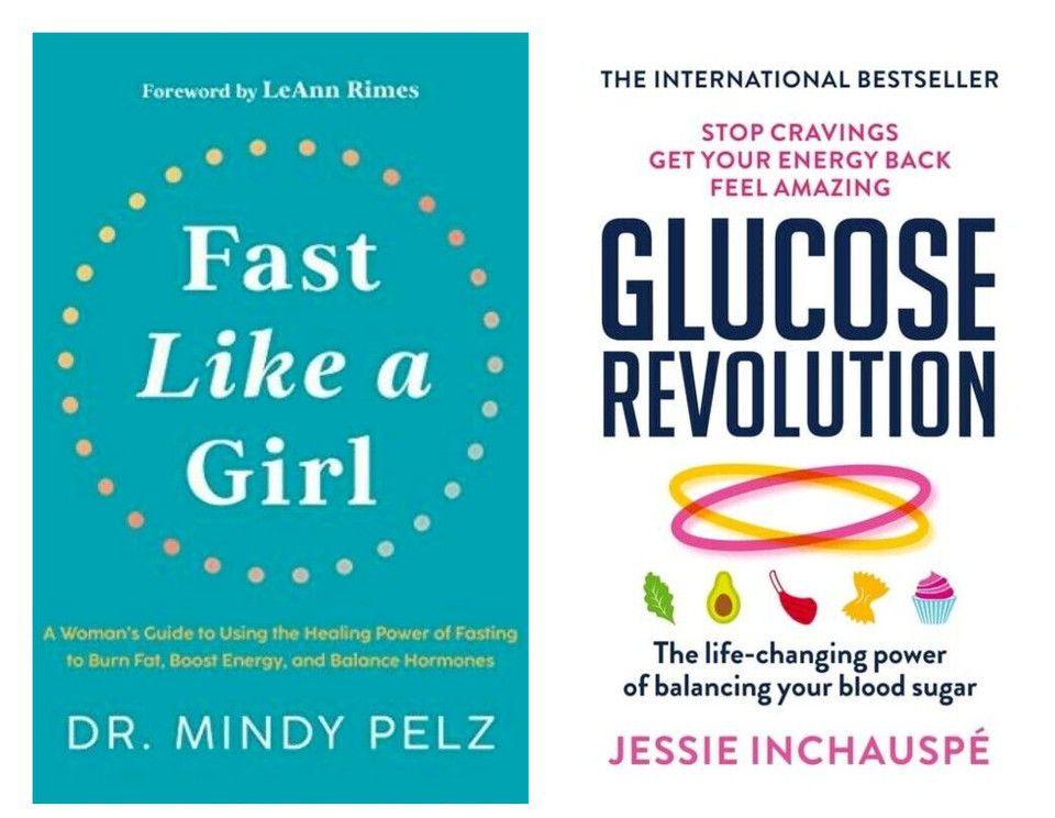 Fast Like a Girl & Glucose Revolution The life Combo Book Set New Stock