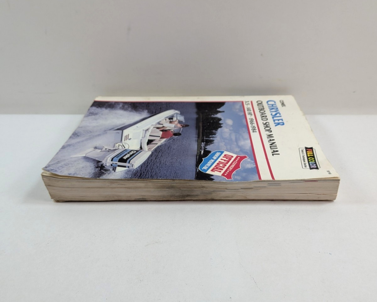 Clymer Chrysler Outboard Shop Manual 3.5-140 HP 1966-1984 PB 1991 Intertec