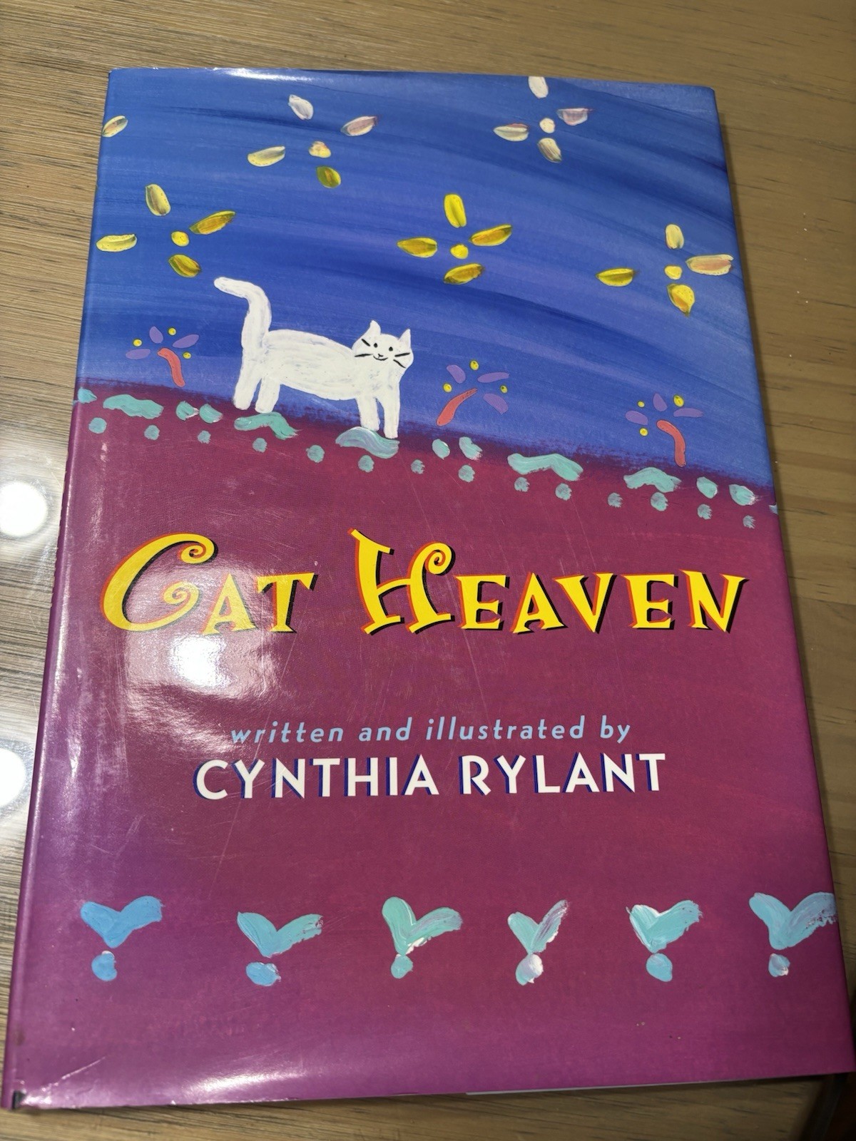 Cat Heaven Hard Back Book By Cynthia Rylant