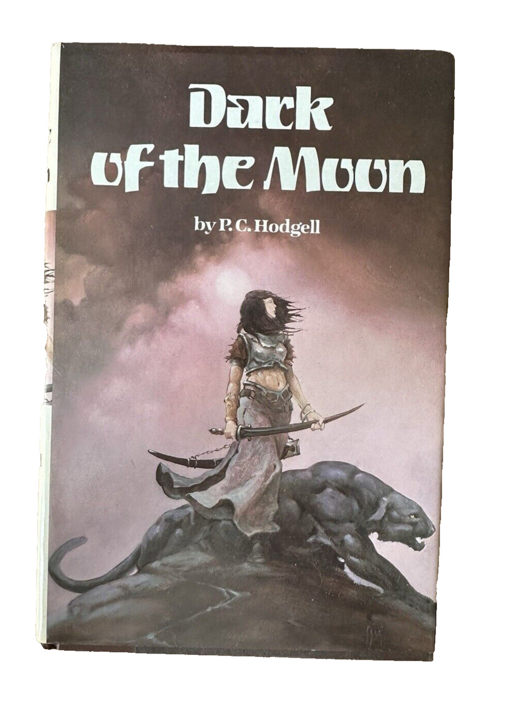 Dark of the Moon, by P.C. Hodgell Fantasy Sci Fi Hardback 1985 Book Club