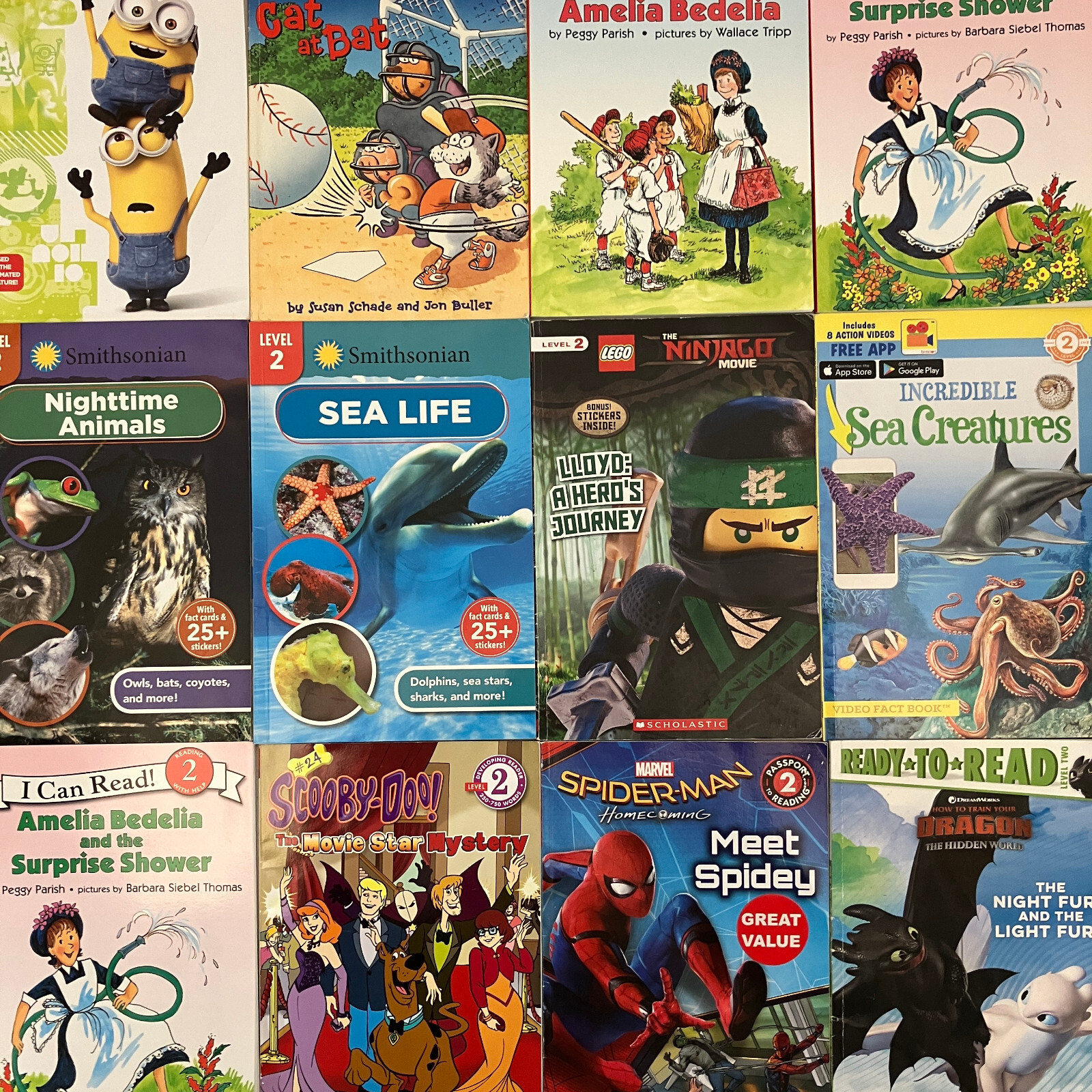 Kids Easy Readers Level 2 Random Mix Paperback Learn To Read 20 Book Lot