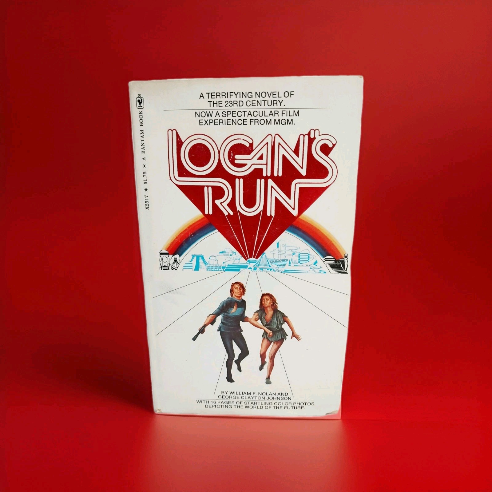 Logan’s Run ☆ 1976 Movie~ Vintage Sci-Fi Paperback by William F. Nolan